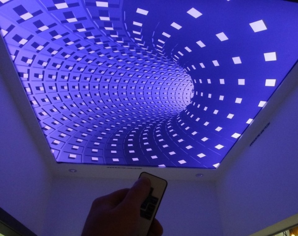Заказать 3d натяжные потолки в г. Белая Холуница